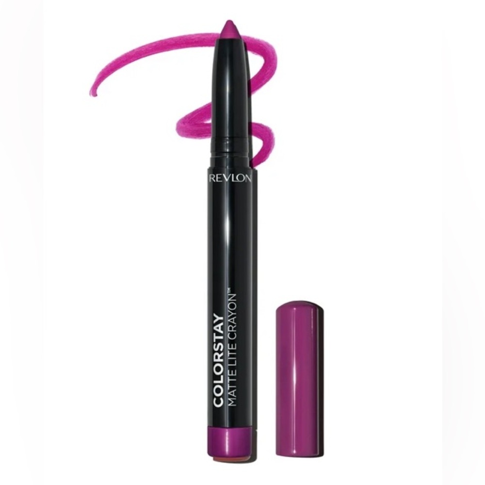 Revlon ColorStay Matte Lite Crayon Lipstick - Purple